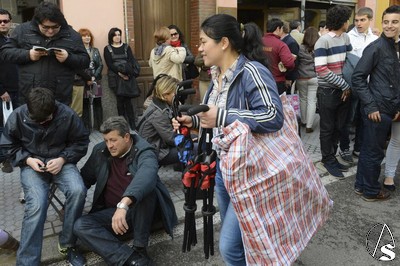  venta de sillas al paso del Carmen Doloroso